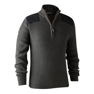 Deerhunter sweter Rogaland Knit with zip neck 8726m