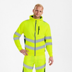 FE Engel bluza z kapturem Safety Sweat Cardigan 8025-241/381