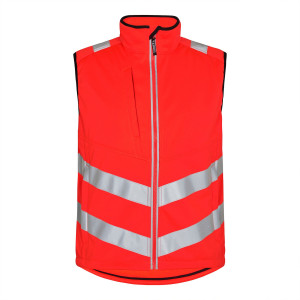 FE Engel kamizelka robocza Safety Softshell Waistcoat - Red