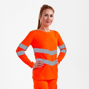 FE Engel damska koszulka Safety Ladies T-shirt L/S 9543-182/10