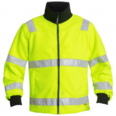 FE Engel kurtka polarowa Safety EN 20471 Fleecejacket - Neon Yellow