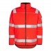 FE Engel kurtka softshellowa Safety EN 20471 Softshell Jacket - Red
