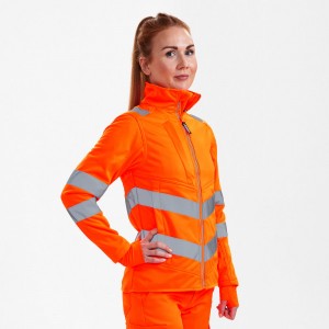 FE Engel damska kurtka softshellowa Safety Ladies Softshell Jacket 1156-237/10