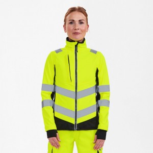 FE Engel damska kurtka softshellowa Safety Ladies Softshell Jacket 1156-237/3820