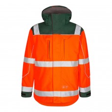 FE Engel kurtka odblaskowa Safety Pilot Shell Jacket - Orange/Green