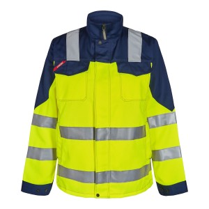 FE Engel damska kurtka robocza Safety Ladies Jacket - Yellow/Navy