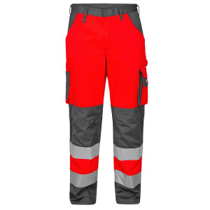 FE Engel spodnie EN 20471 Trousers - Red/Grey