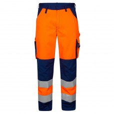 FE Engel spodnie EN 20471 Trousers - Orange/Navy