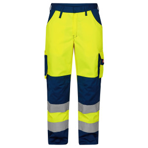 FE Engel spodnie EN 20471 Trousers - Yellow/Navy