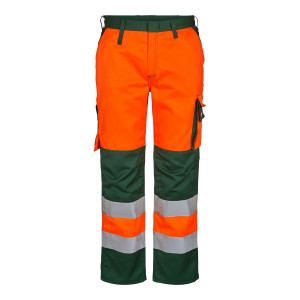 FE Engel spodnie damskie Safety Ladies Trousers - Orange/Green