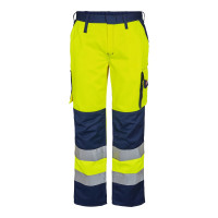 FE Engel spodnie damskie Safety Ladies Trousers - Yellow/Navy