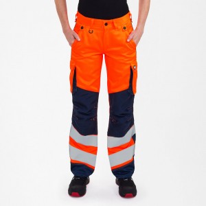 FE Engel damskie spodnie ostrzegawcze Ladies Safety Trousers 2543-319/10165