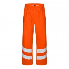 FE Engel spodnie przeciwdeszczowe Safety Rain Trousers - Orange