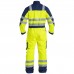 FE Engel kombinezon roboczy Safety EN 20471 Boiler Suit - Yellow/Navy