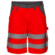FE Engel krótkie spodnie robocze Safety EN 20471 Shorts - Red/Grey