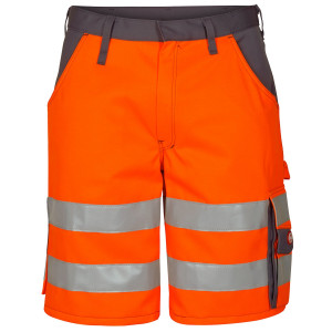FE Engel krótkie spodnie robocze Safety EN 20471 Shorts - Orange/Grey