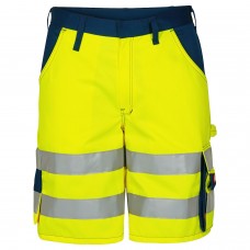 FE Engel krótkie spodnie robocze Safety EN 20471 Shorts - Yellow/Navy