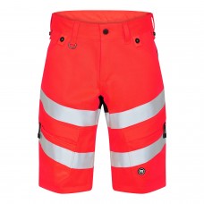 FE Engel krótkie spodnie odblaskowe Safety Shorts - Red/Black